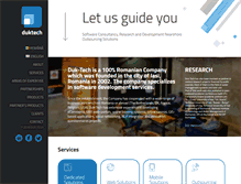 Tablet Screenshot of duk-tech.com